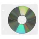 Koperty na pyty CD/DVD OFFICE PRODUCTS, do wpinania, PP, 10szt., transparentny
