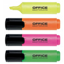 Zakrelacz OFFICE PRODUCTS, 2-5mm (linia), 4szt., mix kolorów