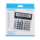 Kalkulator biurowy DONAU TECH, 12-cyfr. wywietlacz, wym. 156x152x28 mm, biay