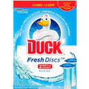 Duck - Fresh Discs, zapas elowych krków do wc, morski - 2 x 6 sztuk