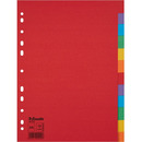 Przekadki karton A4 12 kart ESSELTE 100202 kolorowe bez karty opisowej