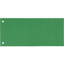 Przekadki kartonowe 1/3 A4 (100) zielone (separatory) 624447 ESSELTE