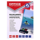 Folia do laminowania OFFICE PRODUCTS, A4, 2x80mikr., byszczca, 100szt., transparentna