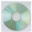 Koperty na pyty CD/DVD Q-CONNECT, 50szt., biae