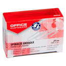 Spinacze okrge OFFICE PRODUCTS, 25mm, 100szt., srebrne