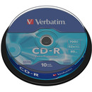 Pyta CD-R 700MB VERBATIM 52x cake (10szt) Extra Protection 43437
