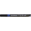 Marker olejowy DONAU D-Oil, okrgy, 2,2mm, niebieski