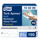 Tork Xpress® - Mikki rcznik w skadce trójpanelowej - Premium